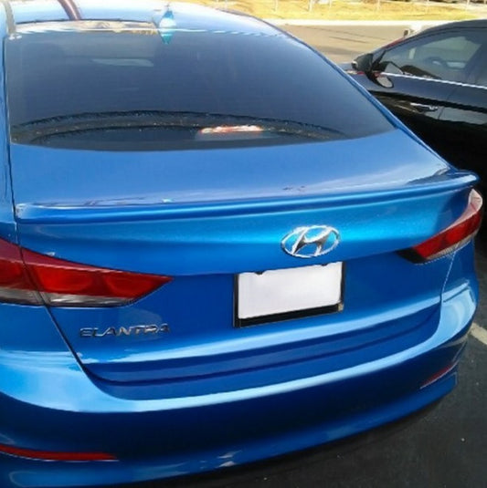 Hyundai Elantra Custom Lipmount No Light Spoiler (2017-2018) - DAR Spoilers