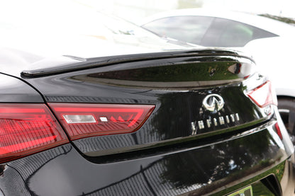 Infiniti Q60 Coupe Factory Lip No Light Spoiler (2017 and UP) - DAR Spoilers