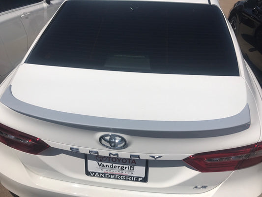 Toyota Camry Factory Flush No Light Spoiler (2018 and Up) - DAR Spoilers
