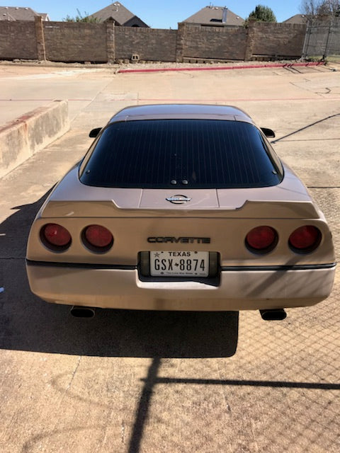 Chevrolet Corvette (C4) "Wickerbill" Inspired Custom Flush No Light Spoiler (1984-1990) - DAR Spoilers