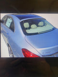 Mercedes C Class Coupe Factory Window No Light Spoiler (2017 and UP)