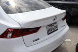 Lexus IS Factory "F Sport Style" Flush No Light Spoiler (2014 and UP) - DAR Spoilers