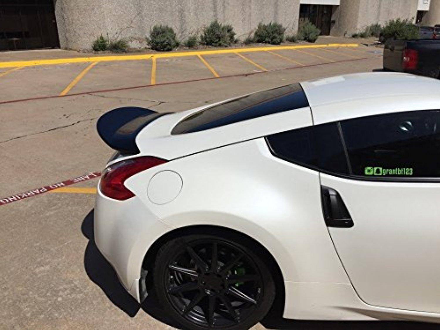 Nissan 370Z Coupe Texas Drifter Spoiler (2009 and Up) - DAR Spoilers