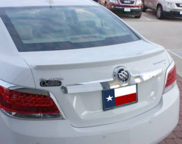 Buick Lacrosse Factory Lip No Light Spoiler (2010-2013) - DAR Spoilers