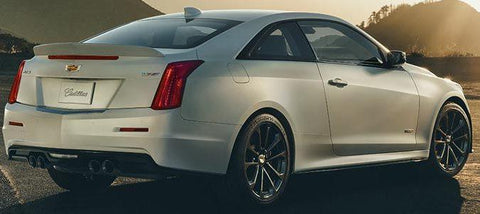 Cadillac ATS-V Coupe Factory Lip No Light Spoiler (2015 and UP) - DAR Spoilers