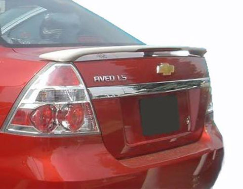 Chevrolet Aveo Sedan Custom Post Lighted Spoiler (2007-2011) - DAR Spoilers