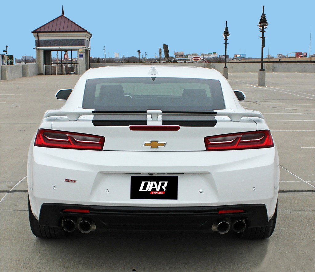 Chevrolet Camaro 6 Factory 3Post No Light Spoiler (2016 and UP) fits Convertible - DAR Spoilers