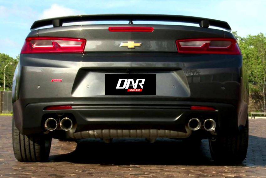 Chevrolet Camaro 6 Factory 3Post No Light Spoiler (2016 and UP) fits Convertible - DAR Spoilers