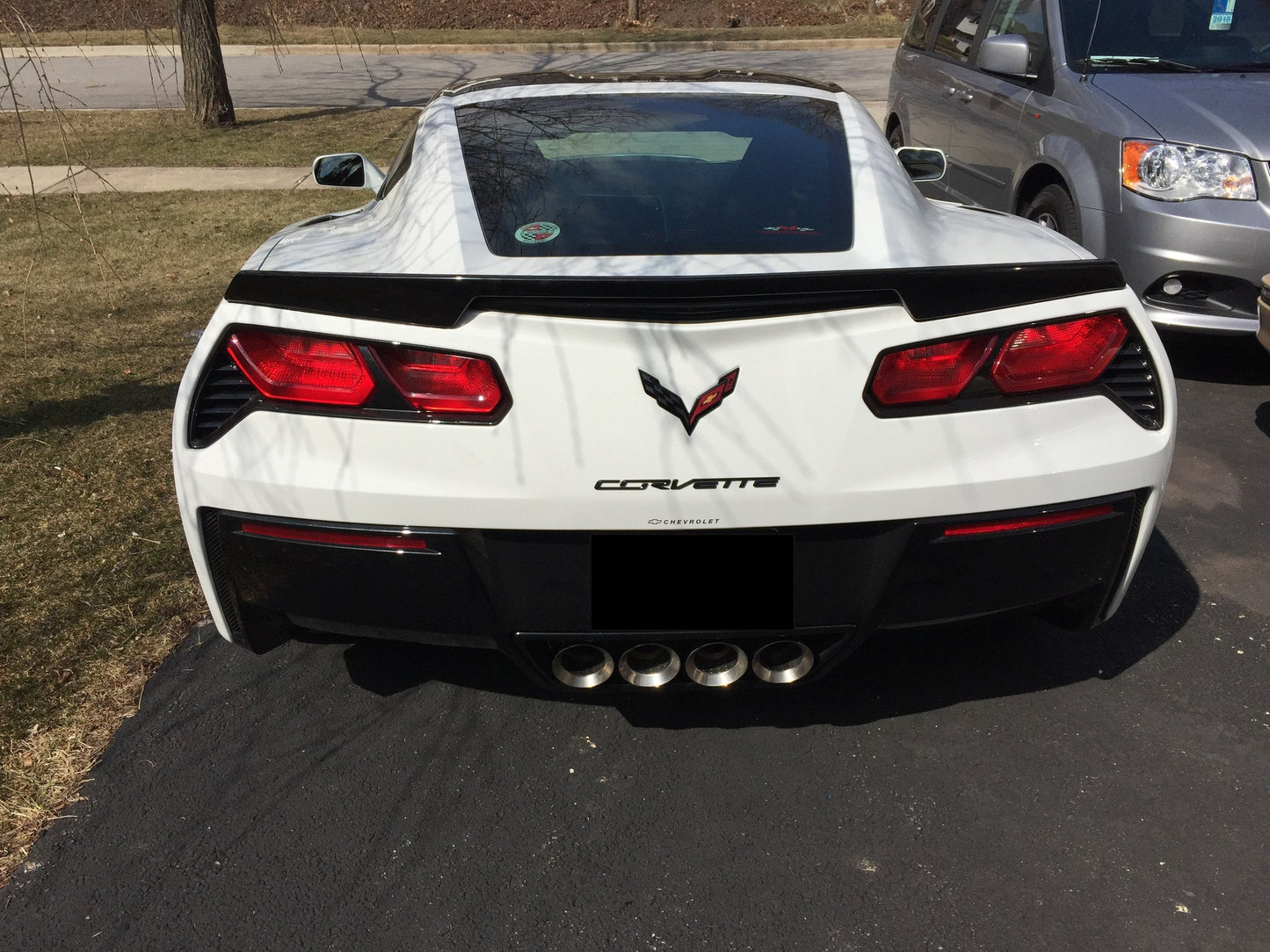 Chevrolet Corvette (C7) Factory Flush No Light Spoiler (2014-2019) - DAR Spoilers