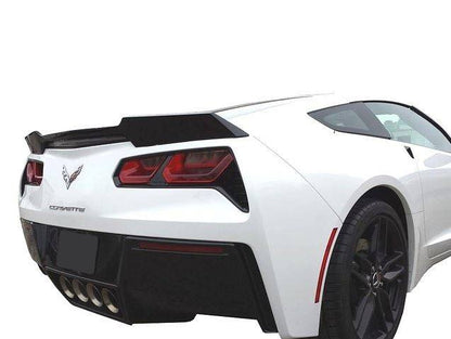 Chevrolet Corvette (C7) "Wickerbill" Inspired Custom Flush No Light Spoiler (2014-2019) - DAR Spoilers