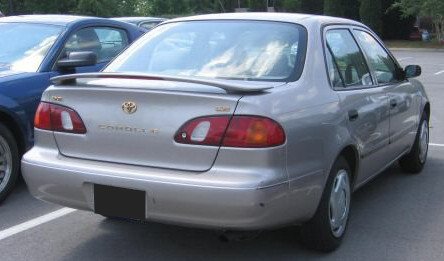 Chevrolet Prizm Factory Post Lighted Spoiler (1998-2002) - DAR Spoilers