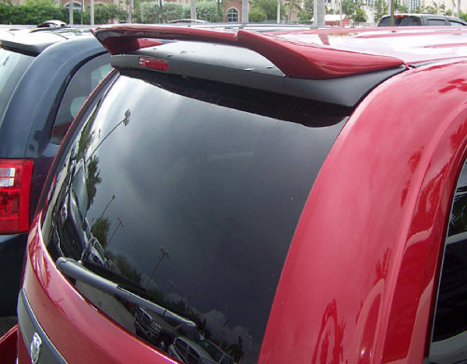 Caravan Rear Spoiler Dodge Caravan/Grand Caravan 2 Post Custom Roof No Light Spoiler (2008 ...