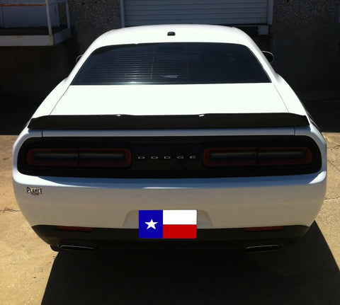 Dodge Challenger (Fits 2008+) Factory Flush No Light Spoiler (2015 and UP) - DAR Spoilers