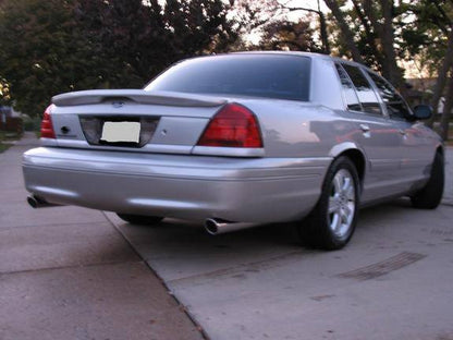 Ford Crown Victoria Factory Flush No Light Spoiler (1998-2011) - DAR Spoilers