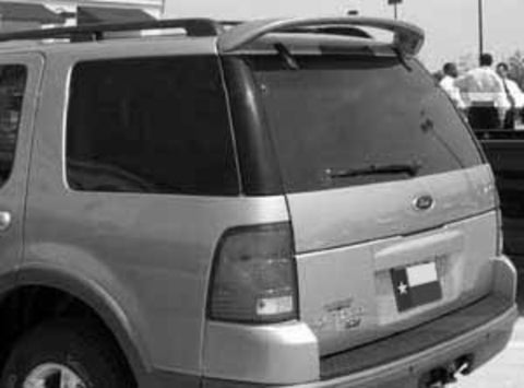 Ford Explorer Custom Roof No Light Spoiler (2002-2007) - DAR Spoilers