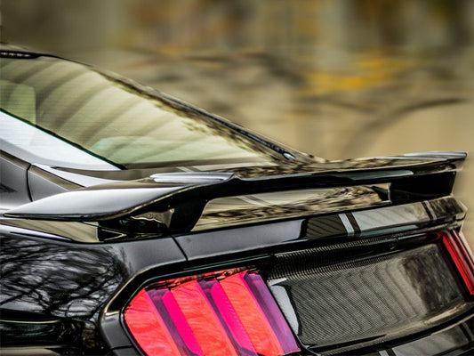 Ford Mustang "Black Mamba" Custom Post No Light Spoiler (2015 and UP) - DAR Spoilers