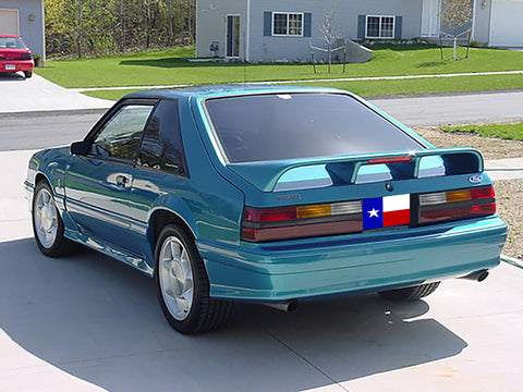 Ford Mustang Hatchback "Cobra Style" Factory 4Post W/Cutout Spoiler (1979-1993) - DAR Spoilers