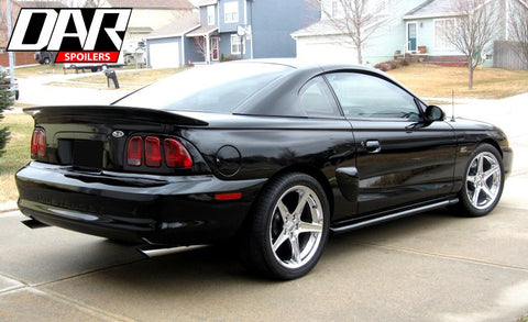 Ford Mustang "Saleen Style" Custom Flush No Light Spoiler (1994-1998) - DAR Spoilers