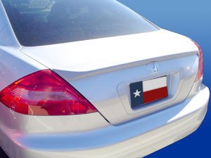 Honda Accord 2 Dr Factory Lip No Light Spoiler (2003-2005) - DAR Spoilers