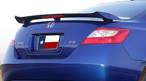 Honda Civic 2Dr "Si" Factory Post Lighted Spoiler (2006-2011) - DAR Spoilers
