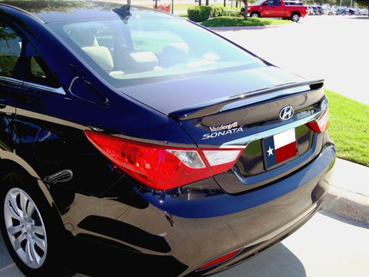 Hyundai Sonata Custom Post No Light Spoiler (2011-2014) - DAR Spoilers