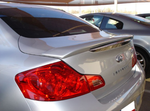 Infiniti G35/G37 Sedan Custom Lip No Light Spoiler (2007-2014) - DAR Spoilers