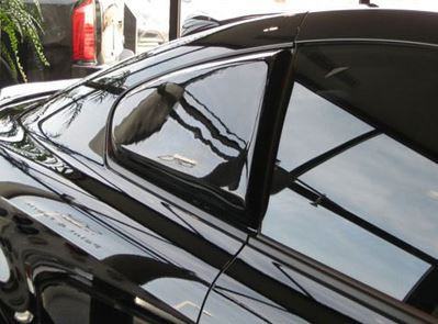 Infiniti G37 Coupe Custom Side Window Scoops, pair (2008 and UP) - DAR Spoilers