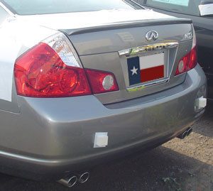 Infiniti M35/45 Factory Lip No Light Spoiler (2006-2007) - DAR Spoilers