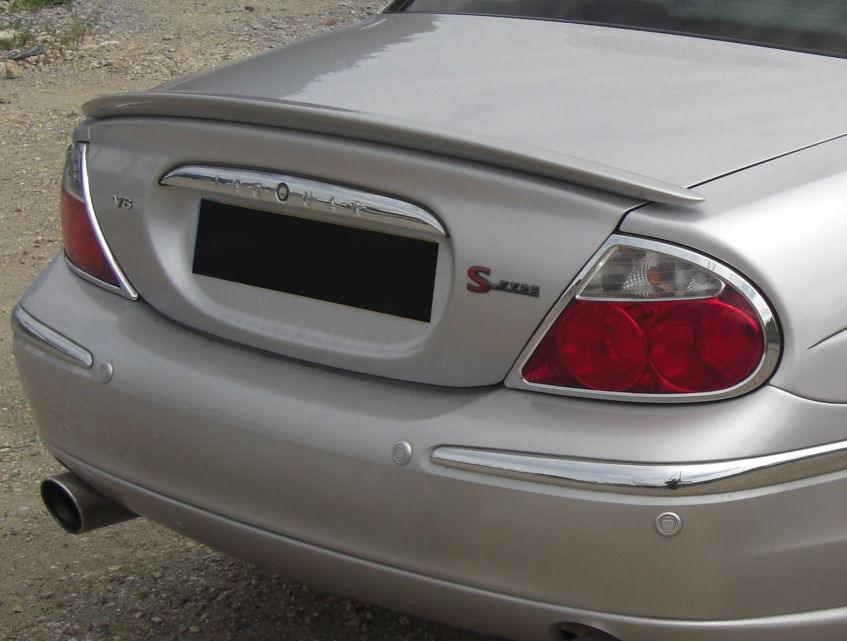Jaguar S Type-R Factory Lip No Light Spoiler (2000-2004) - DAR Spoilers