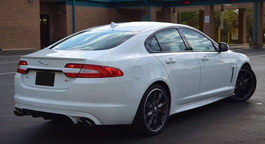 Jaguar Xf Sedan Factory Lip No Light Spoiler (2009 and UP) - DAR Spoilers