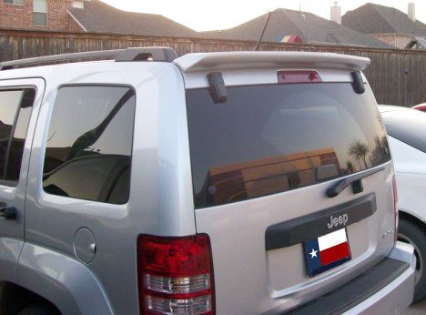 Jeep Liberty Custom Roof No Light Spoiler (2007 and UP) - DAR Spoilers