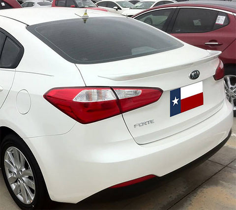 Kia Forte Sedan Custom Flush No Light Spoiler (2014 and UP) - DAR Spoilers