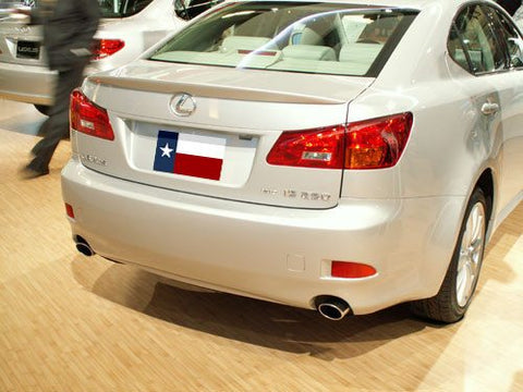 Lexus IS Factory Lip No Light Spoiler (2006-2013) - DAR Spoilers