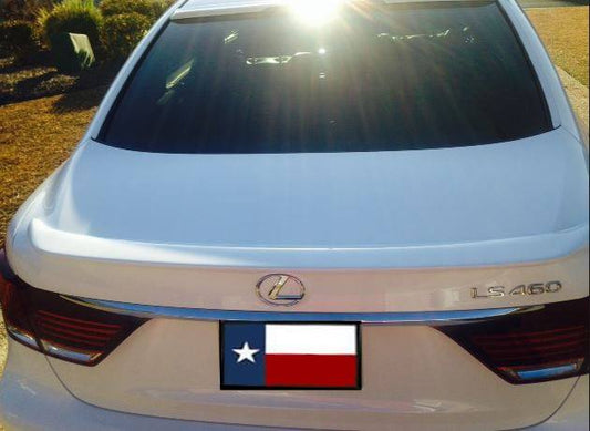 Lexus LS460 Custom Lip No Light Spoiler (2013 and UP) - DAR Spoilers