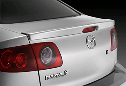Mazda 3 Sedan Factory Lip No Light Spoiler (2004-2009) - DAR Spoilers