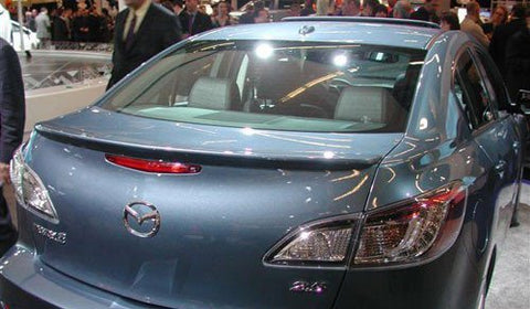 Mazda 3 Sedan Factory Lip No Light Spoiler (2010-2013) - DAR Spoilers