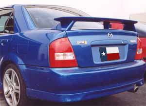 Mazda Protege Mp3 Factory Post Lighted Spoiler (1999-2003) - DAR Spoilers