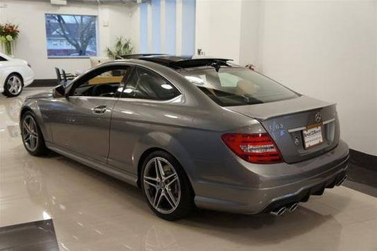 Mercedes C Class Coupe Factory Lip No Light Spoiler (2012-2015) - DAR Spoilers