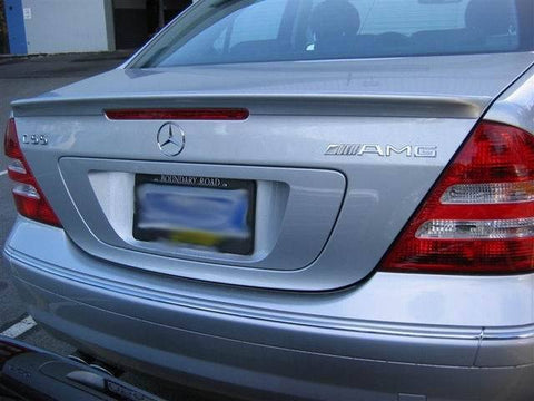 Mercedes C Class Factory Lip No Light Spoiler (2001-2007) - DAR Spoilers