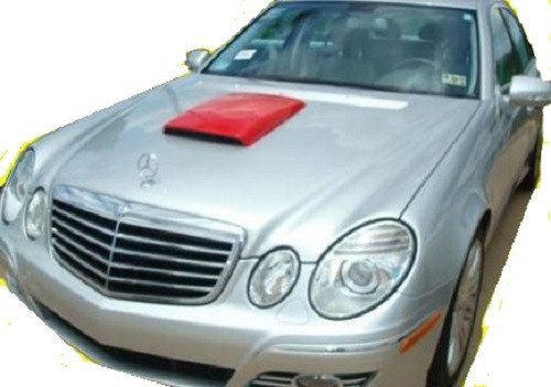 Mercedes C Class W 204 4Dr Custom Hood Scoop (2008-2014) - DAR Spoilers