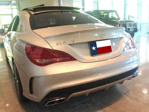 Mercedes CLA Factory Lip No Light Spoiler (2014 and UP) - DAR Spoilers