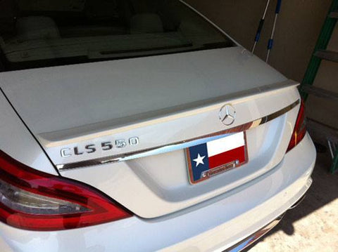 Mercedes CLS Factory Lip No Light Spoiler (2012 and UP) - DAR Spoilers