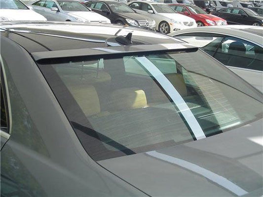 Mercedes E-Class Sedan Factory Window No Light Spoiler (2010-2016) - DAR Spoilers