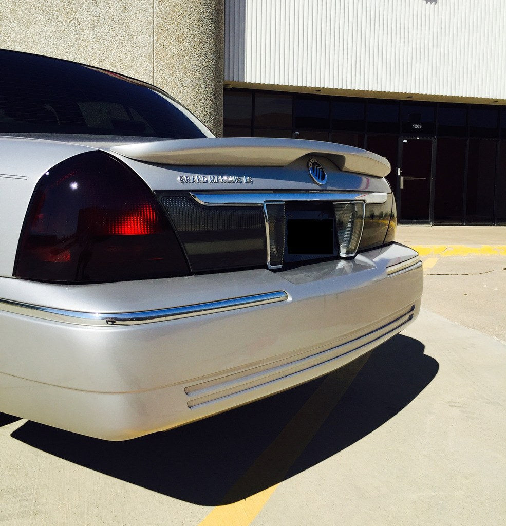 Mercury Grand Marquis Factory Flush No Light Spoiler (2003-2011) - DAR Spoilers