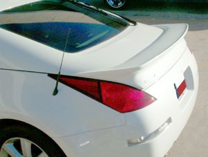 Nissan 350Z Coupe Aggressive Custom Flush No Light Spoiler (2003-2008) - DAR Spoilers