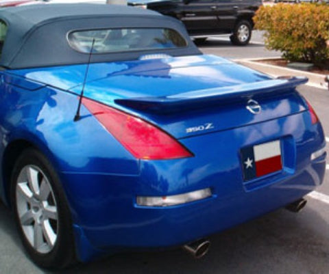 Nissan 350Z Roadster Aggressive Custom Flush No Light Spoiler (2003-2009) - DAR Spoilers