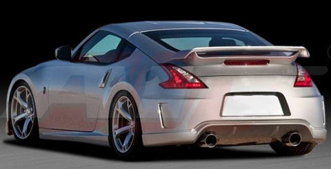 Nissan 370Z Coupe Racing Style Factory Flush No Light Spoiler (2009 and UP) - DAR Spoilers