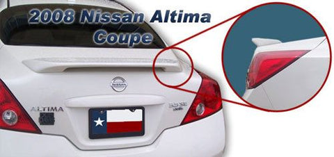 Nissan Altima Coupe Custom Post No Light Spoiler (2008 and UP) - DAR Spoilers