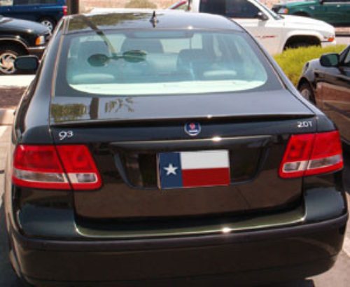 Saab 9.3 Vector Factory Lip No Light Spoiler (2003-2007) - DAR Spoilers