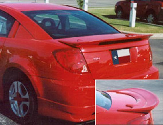 Saturn Ion Quad Coupe Factory Flush No Light Spoiler (2003-2008) - DAR Spoilers